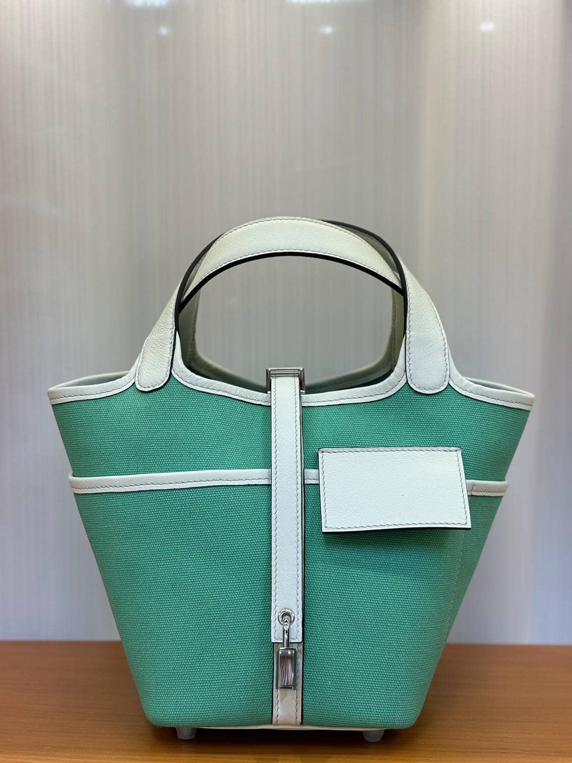 Picotin Canvas-Leather Combo-4
